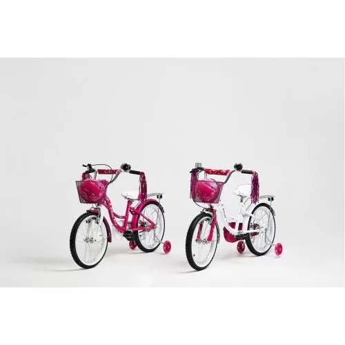 Детский велосипед Delta Butterfly 18 белый